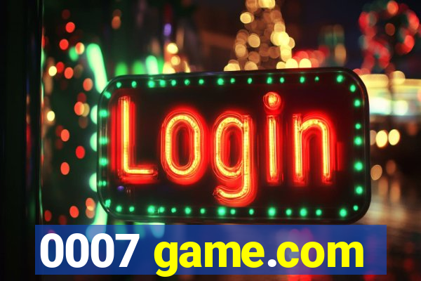 0007 game.com